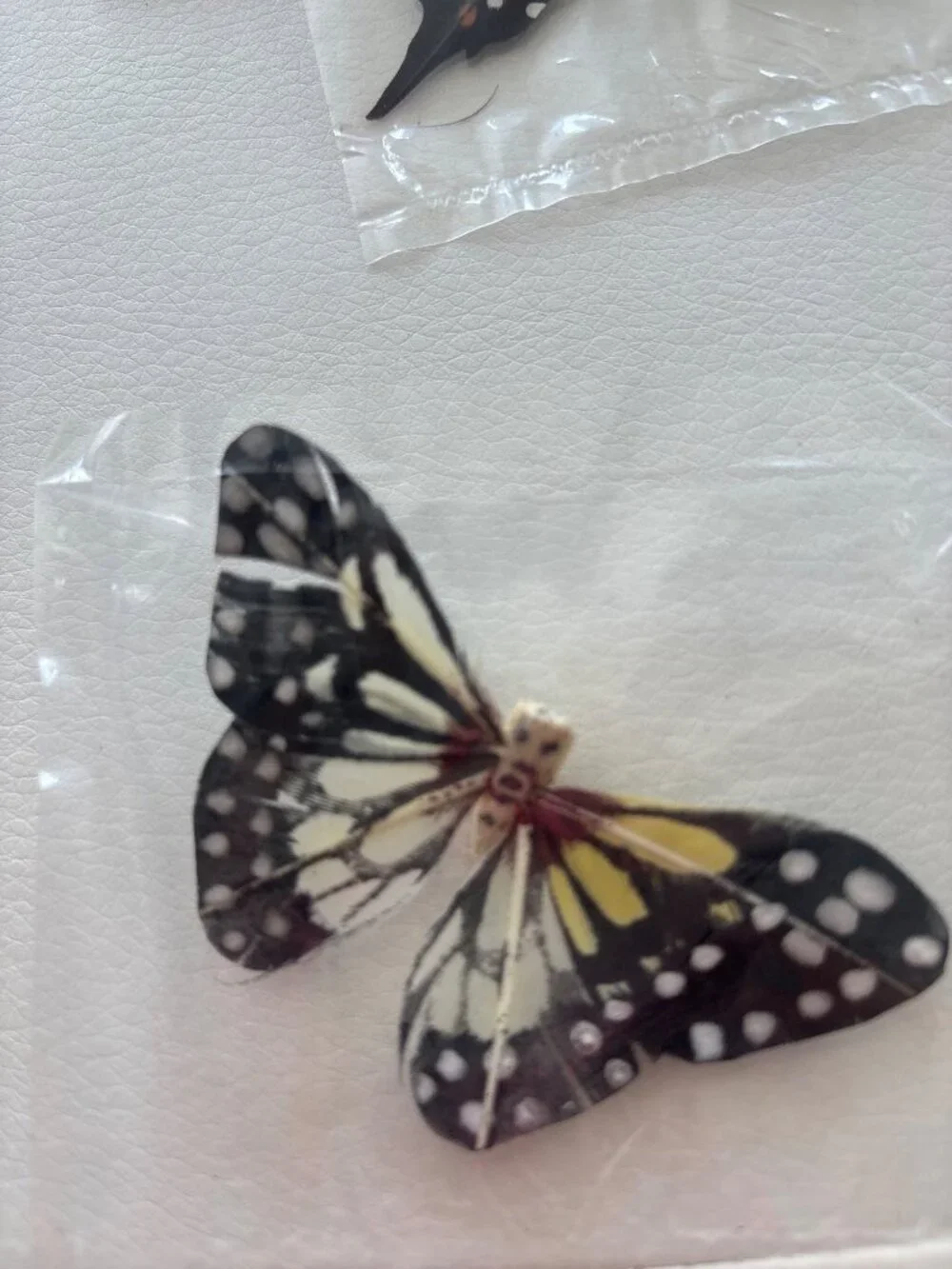 Vintage Butterfly Lot 14 Assorted Decorative Feather Butterflies Moths Monarch